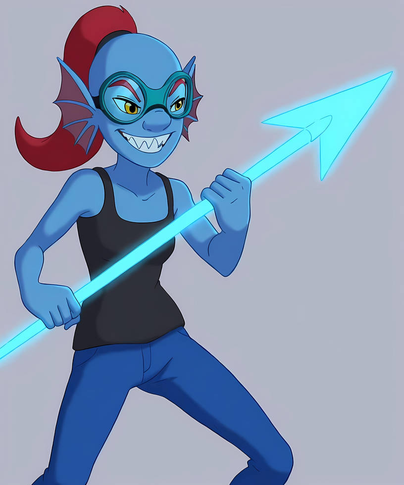 Undyne Bodybuilder Undyne by Brothor145 on DeviantArt
