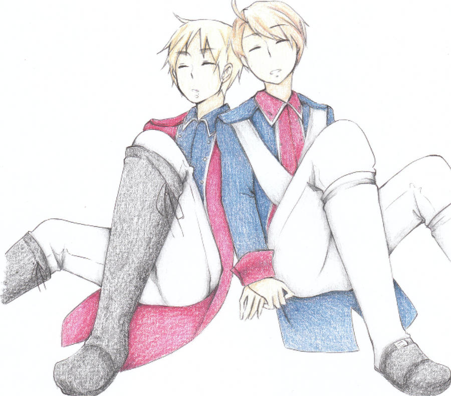 APH USUK Colored by Amethyst1307 on DeviantArt