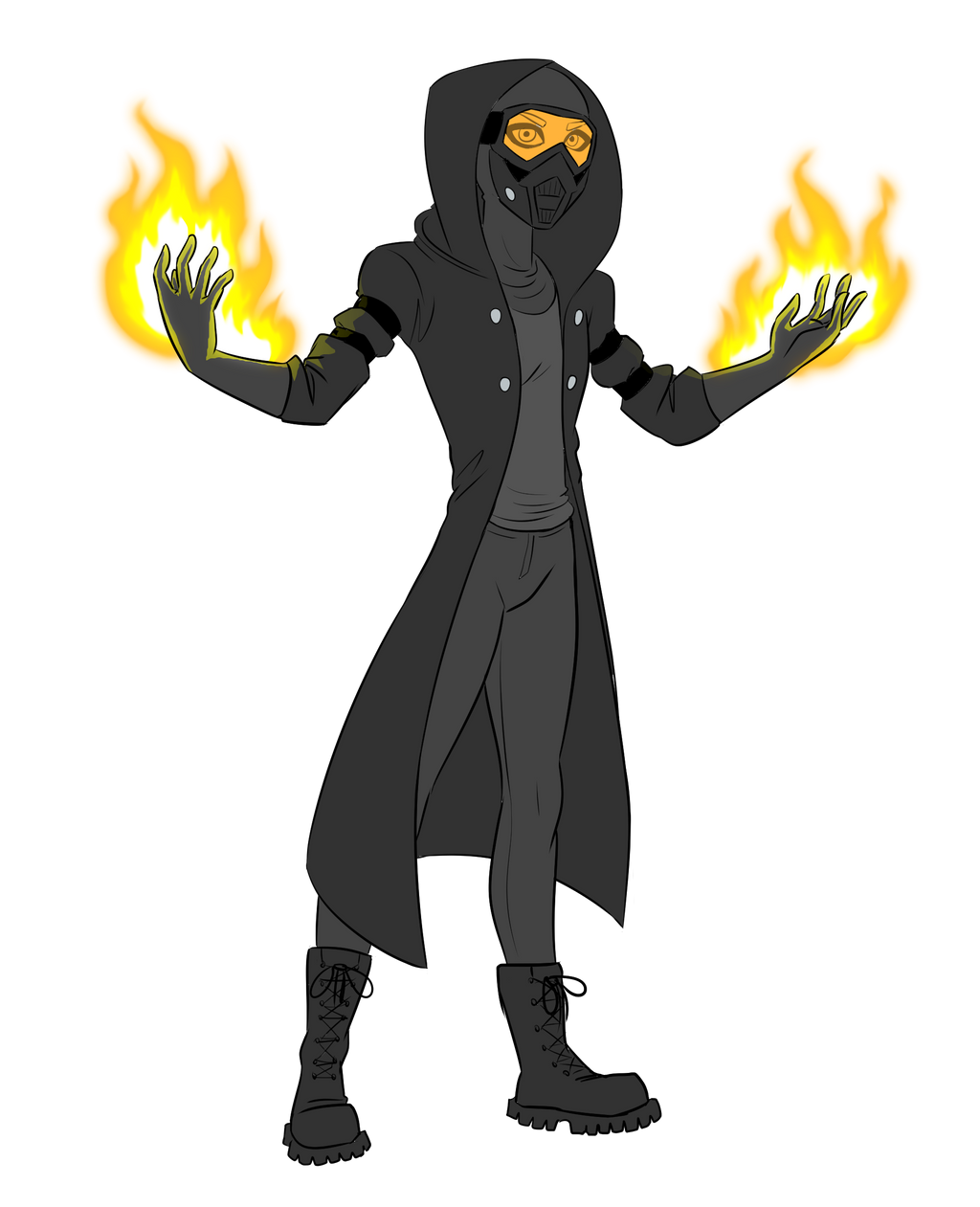 Commission - Pyromancer by pyrasterran on DeviantArt