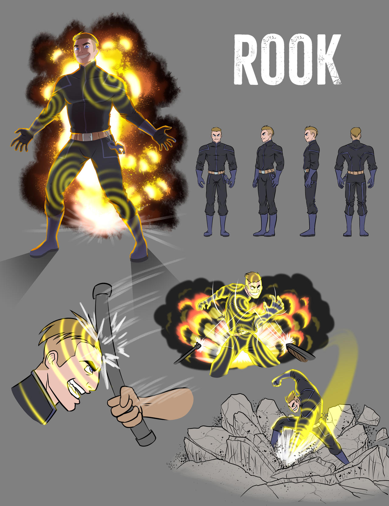 Commission - Rook - Character Sheet by pyrasterran on DeviantArt