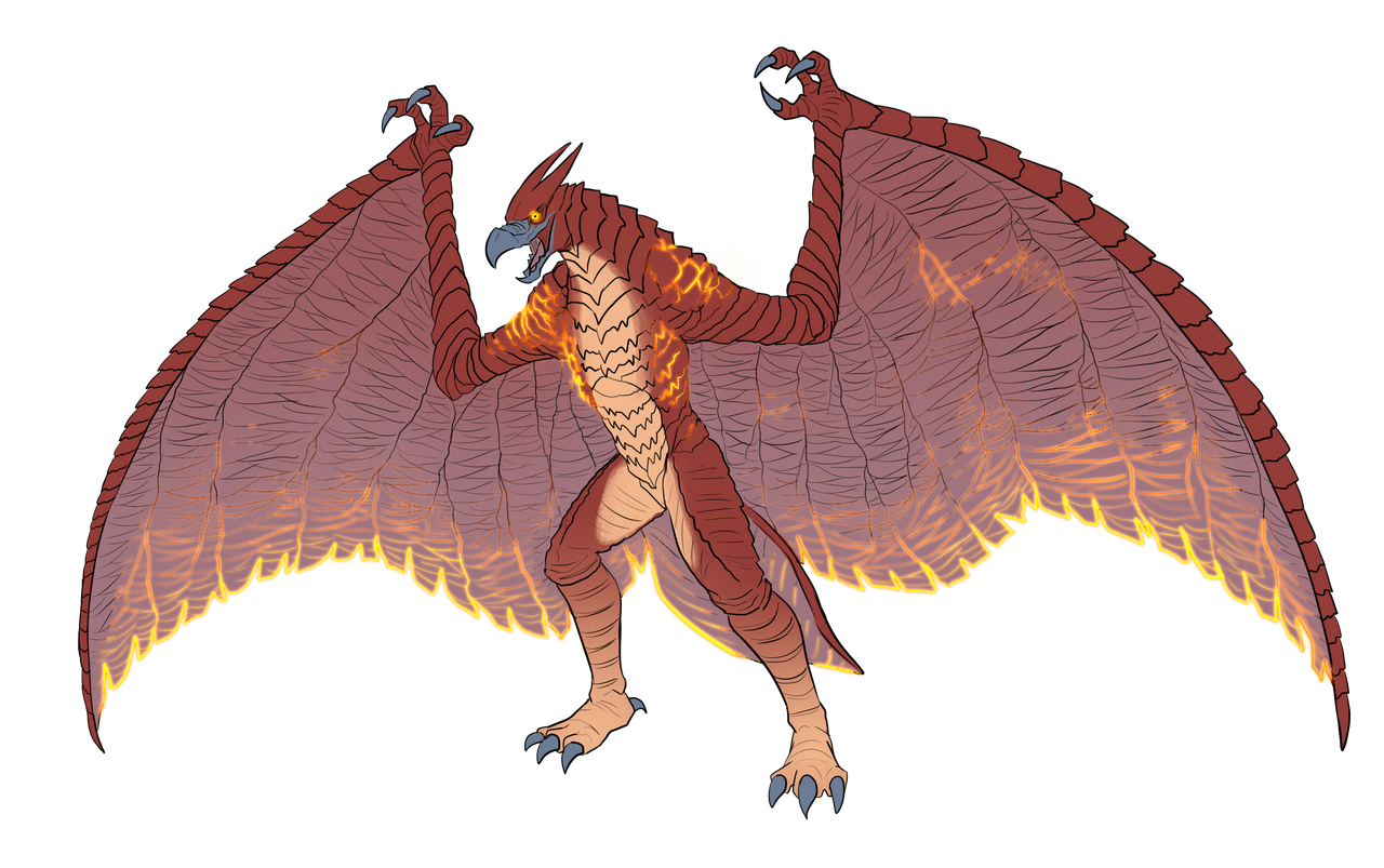 Commission - Rodan Variant by pyrasterran on DeviantArt