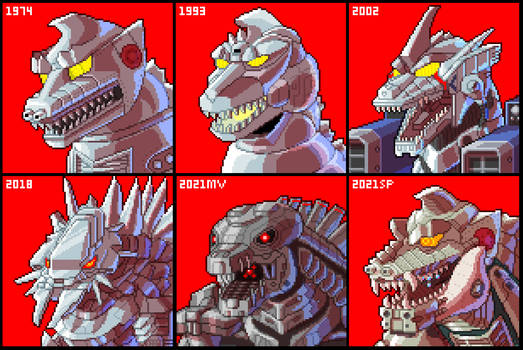 Pixel Mechagodzilla