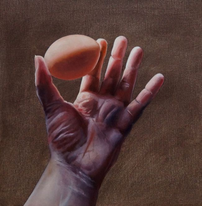 Study Hand and Egg