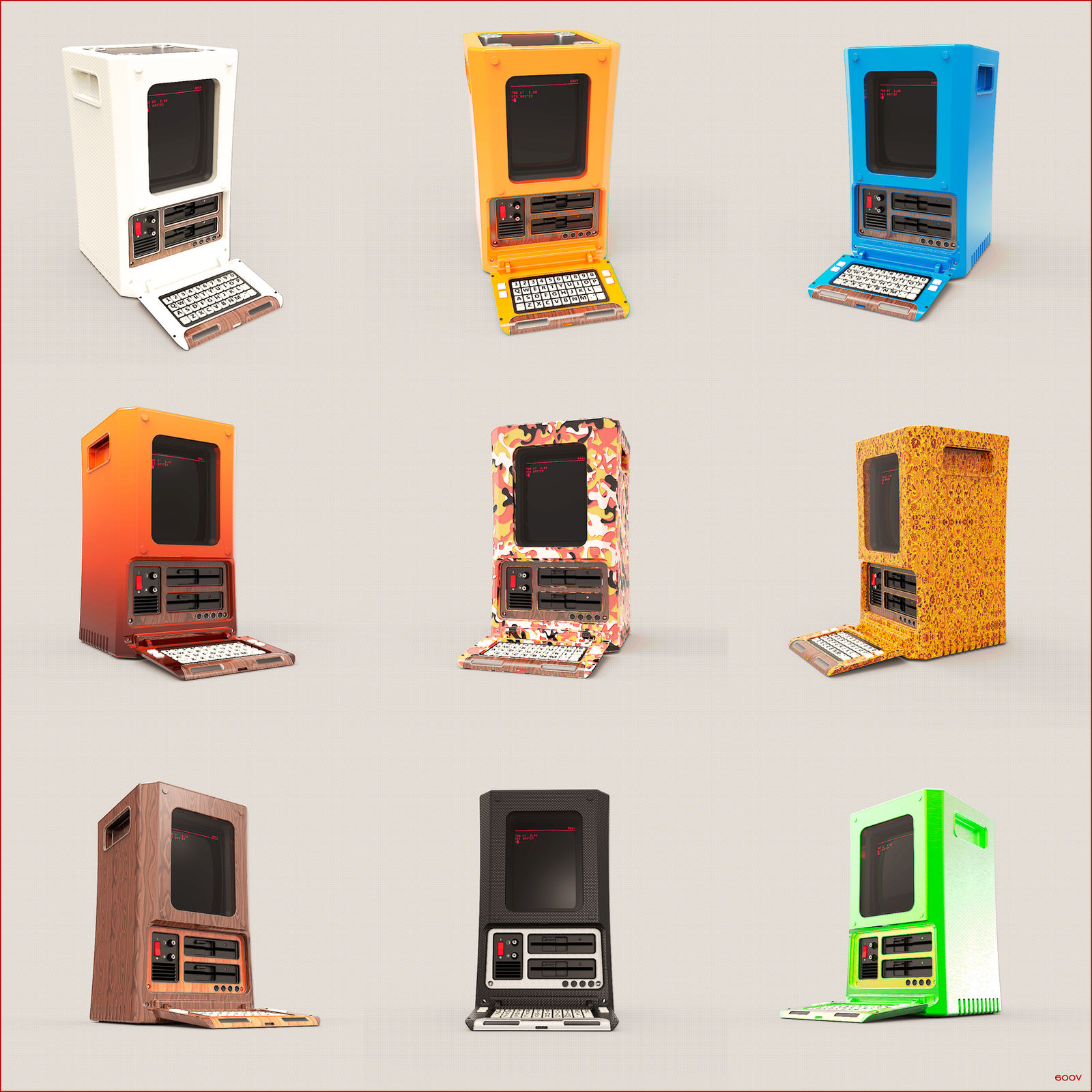retro PC colour assortment by 600v on DeviantArt