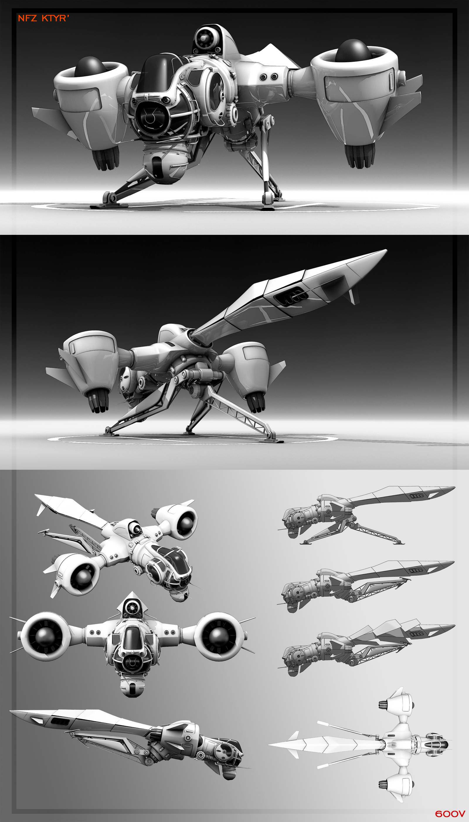 NFZ KTYR' A 3D model - Download link by 600v