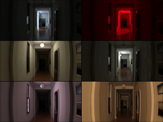 Silent Hills P.T. mansion light tests