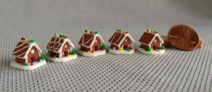 ~*~ The 2013 Mini Gingerbread House Series. ~*~