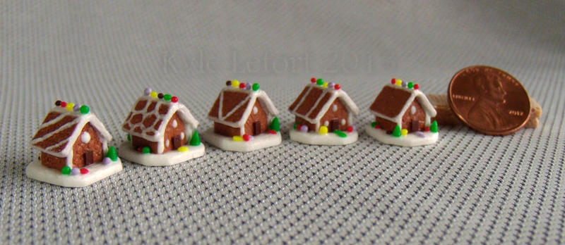 ~*~ The 2013 Mini Gingerbread House Series. ~*~ by Kyle-Lefort