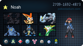 My Pokemon Team In White.