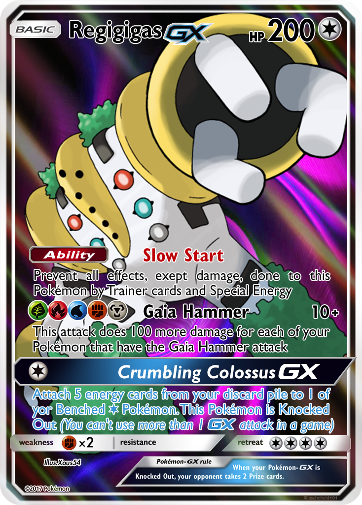 Regigigas  Umbreon pokemon, Cartas de pokemon, Pokemon