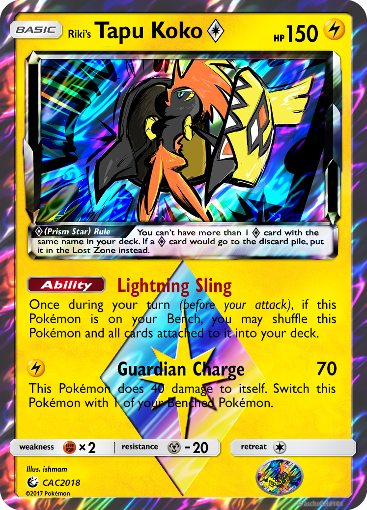 Tapu Koko Prism Star