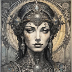 Chandra Coven - Gothic Cyborg Warrior Witches 187