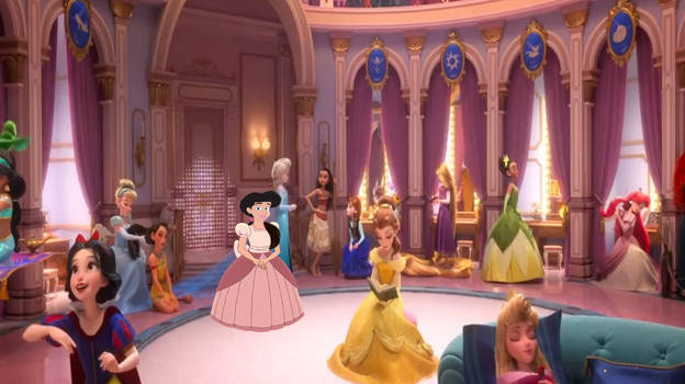 Melody meets the Disney Princesses