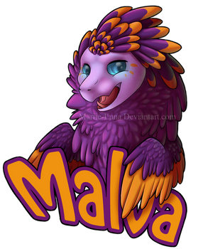 Malva Badge