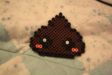 Kawaii Poo!! Perler