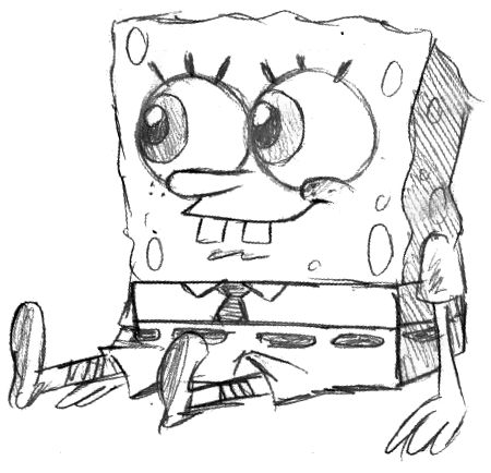 Spongebob Pencil Sketches II