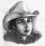 Dwight Yoakam In Pencil