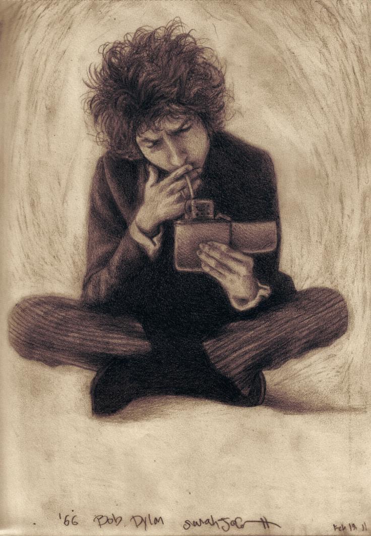 Bob Dylan Pencil and Graphite