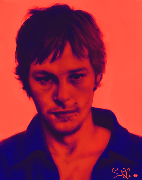 :Digital: Sketch of Norman Reedus