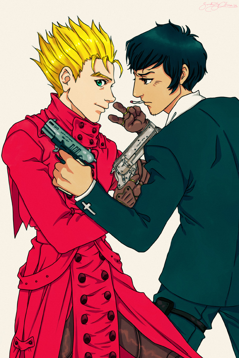 Vash and Wolfwood