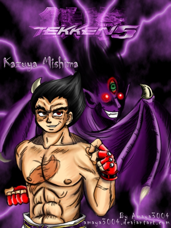 Kazuya Mishima by DragonWarrior-H on DeviantArt