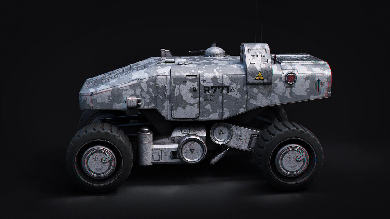 Mars Military Rover Transporter Sci-Fi 9 by sergeykoznov on DeviantArt