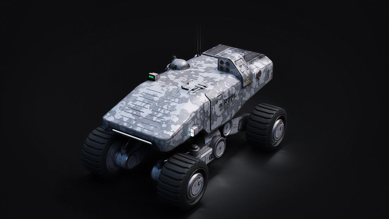 Mars Military Rover Transporter Sci-Fi 7 by sergeykoznov on DeviantArt