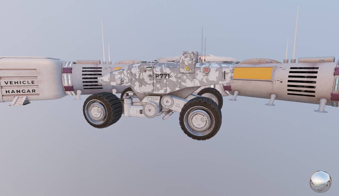 Mars Military Rover Transporter Sci-Fi 6 by sergeykoznov on DeviantArt