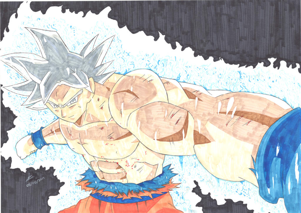 MUI Goku by B-Operationz on DeviantArt