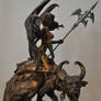 Faux Bronze Dragon Rider