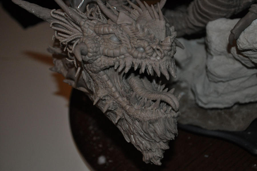 Dragon Wyrm Sculpt WIP 13