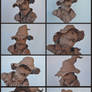 Scarecrow Bust: Detail shots