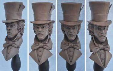 Mad Hatter Bust Monster Clay