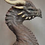 The Corruptor Demon Dragon Bust Monster Clay