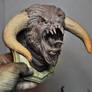 Minotaur Beast Plaque Bust sculpt 1