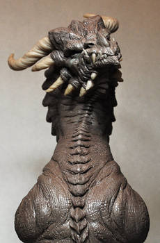 Corruptor Dragon 3 Demon bust Monster Clay