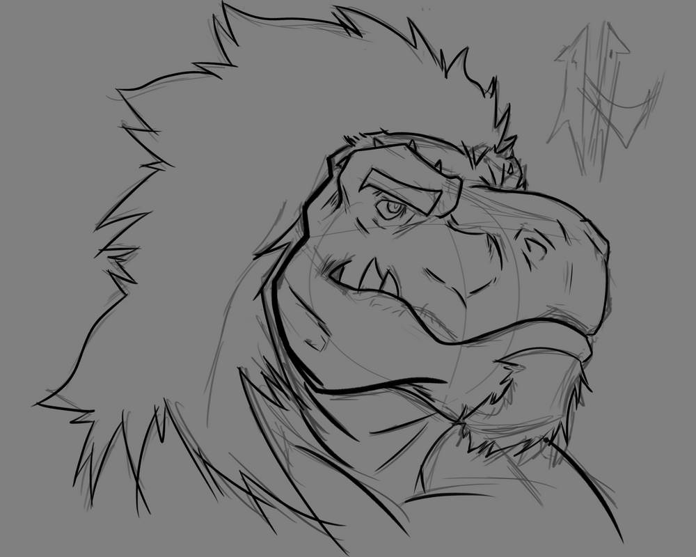 Digital Drawing Practice 03 - Dax by Kral92 on DeviantArt