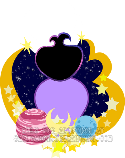 Mystery Evolving Pony Adoptables -Astral egg-