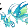 Mystery Evolving Dragon Adoptables- Aquamarinea-