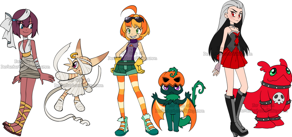 Digimon+human adoptables1 by Sakuyamon on DeviantArt