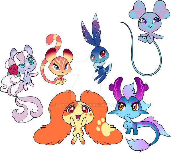 Lunar New Year Kwami Adopts by Sakuyamon on DeviantArt
