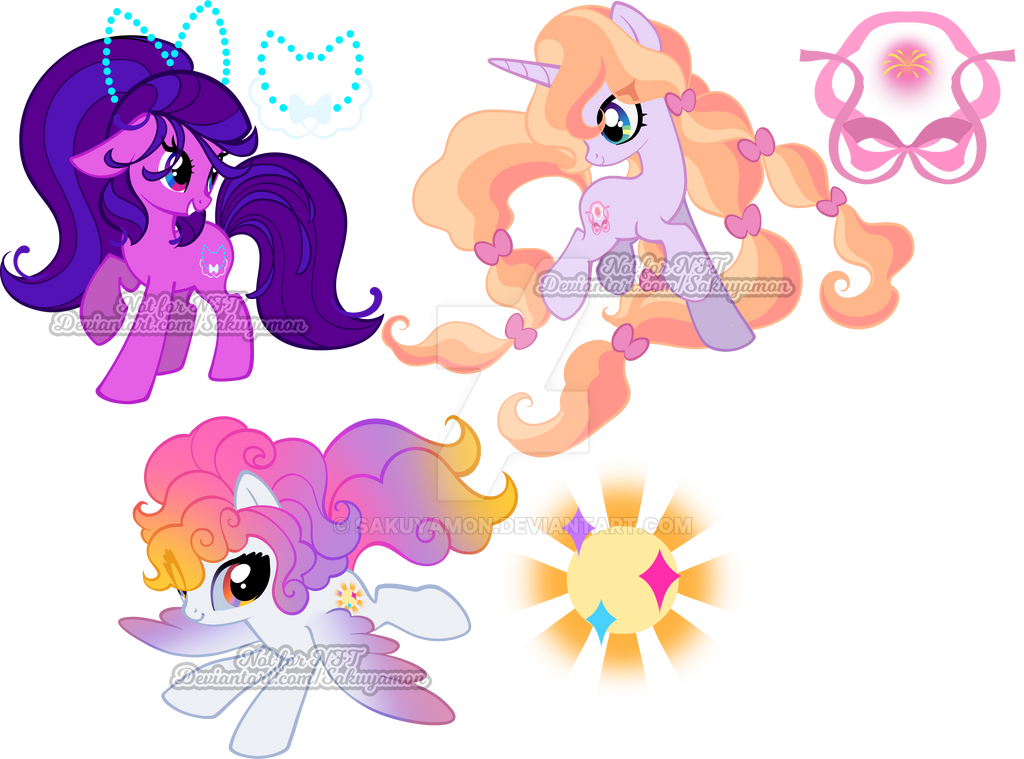 MLP Summer 2024 adopts2 by Sakuyamon on DeviantArt