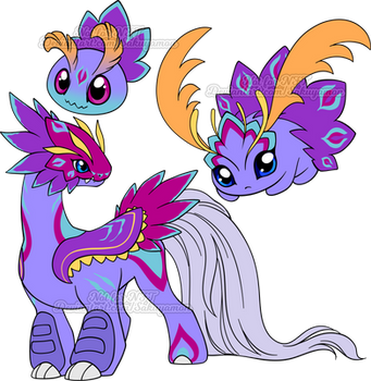 Digimon Feathery Flair Set