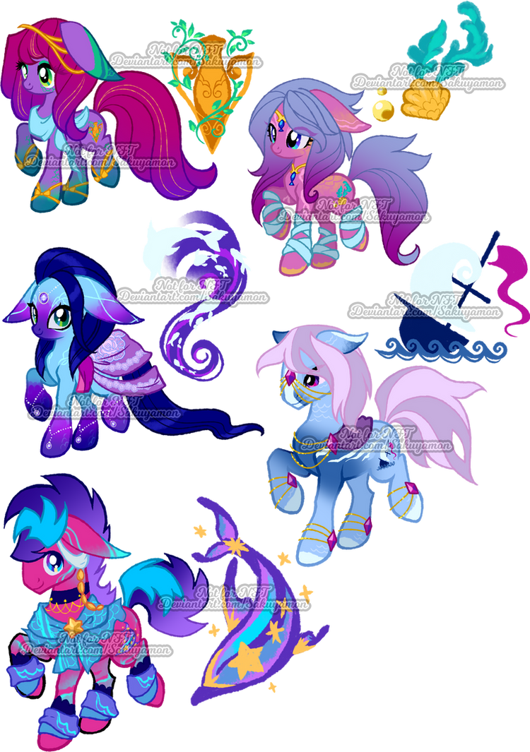 My Little Atlantis Pony by Sakuyamon on DeviantArt