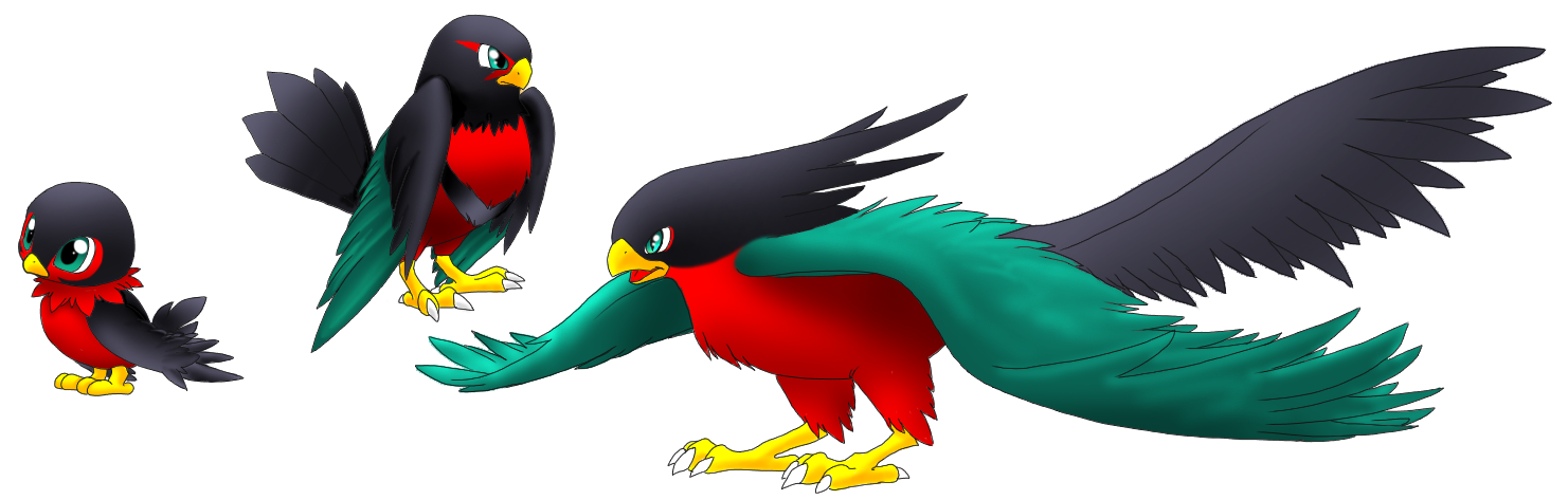 Fanmade bird pokemon