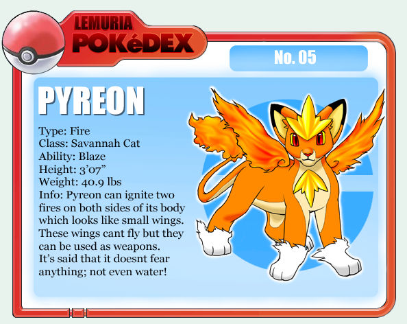 Pyroman 5 No.5 Pyreon by Sakuyamon on DeviantArt
