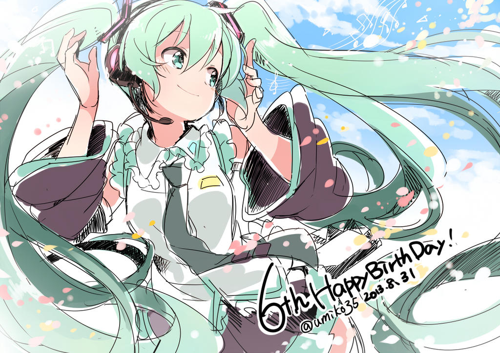 6th MIKU !! by U35 on DeviantArt