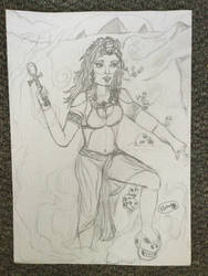 Sekhmet Egyptian Goddess of War and Healing (WIP)