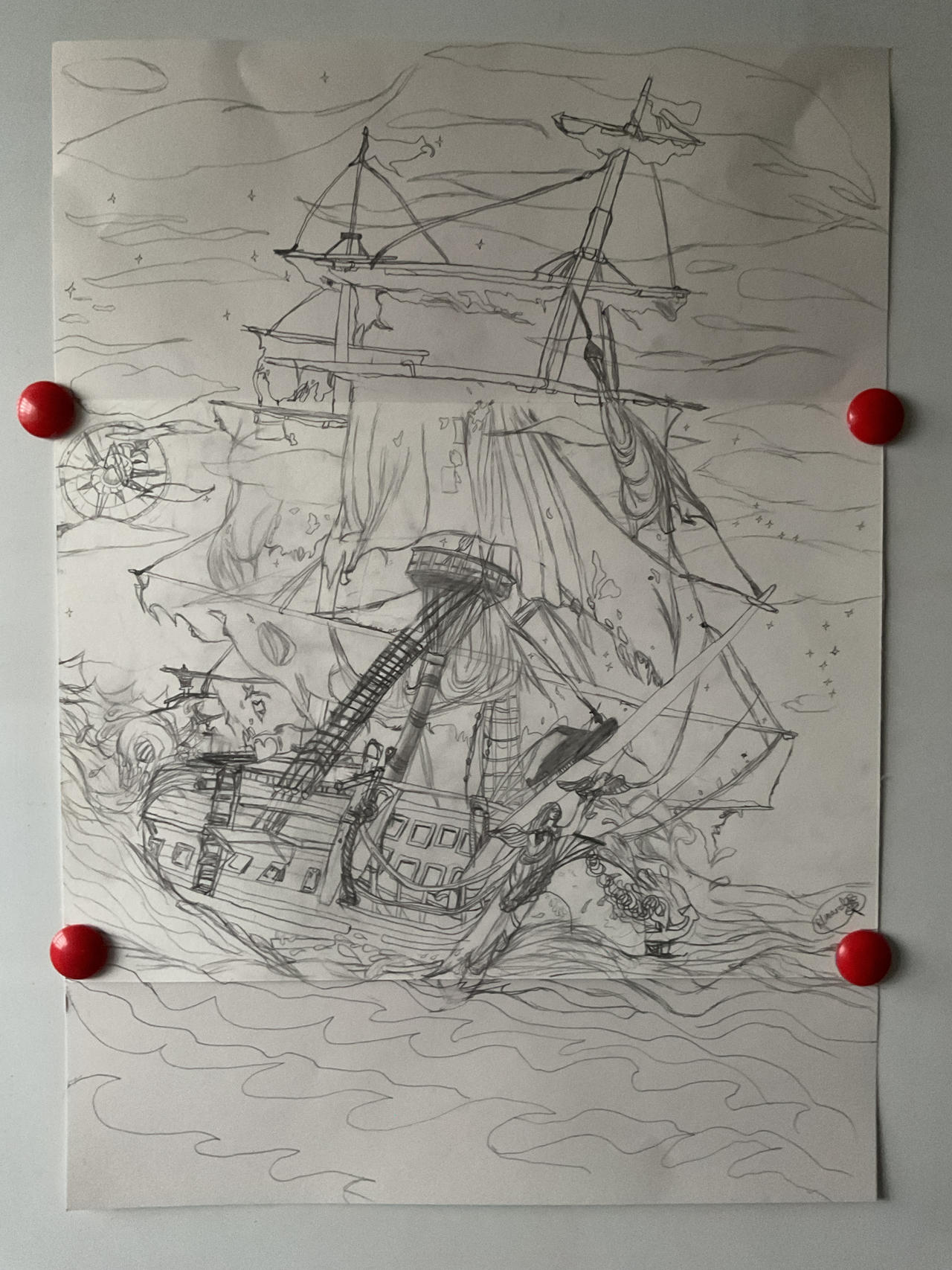 Pirates of the carribean. The black pearl WIP 1