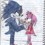 SonicXAmy Beauty and the Beast